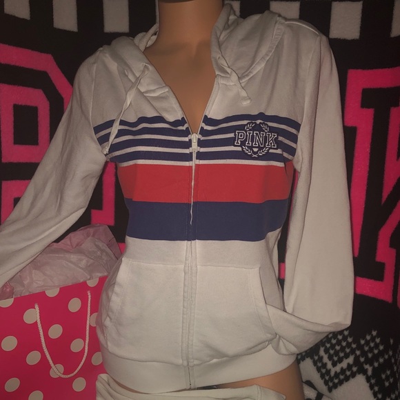 🛑📛SOLD📛🛑VS PINK Full Zip Hoodie. - Picture 8 of 8